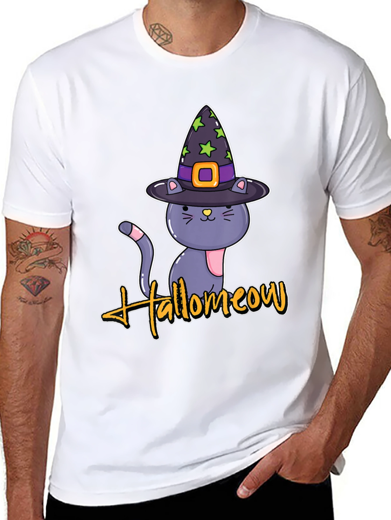 Hallowmeow Cat T-Shirt