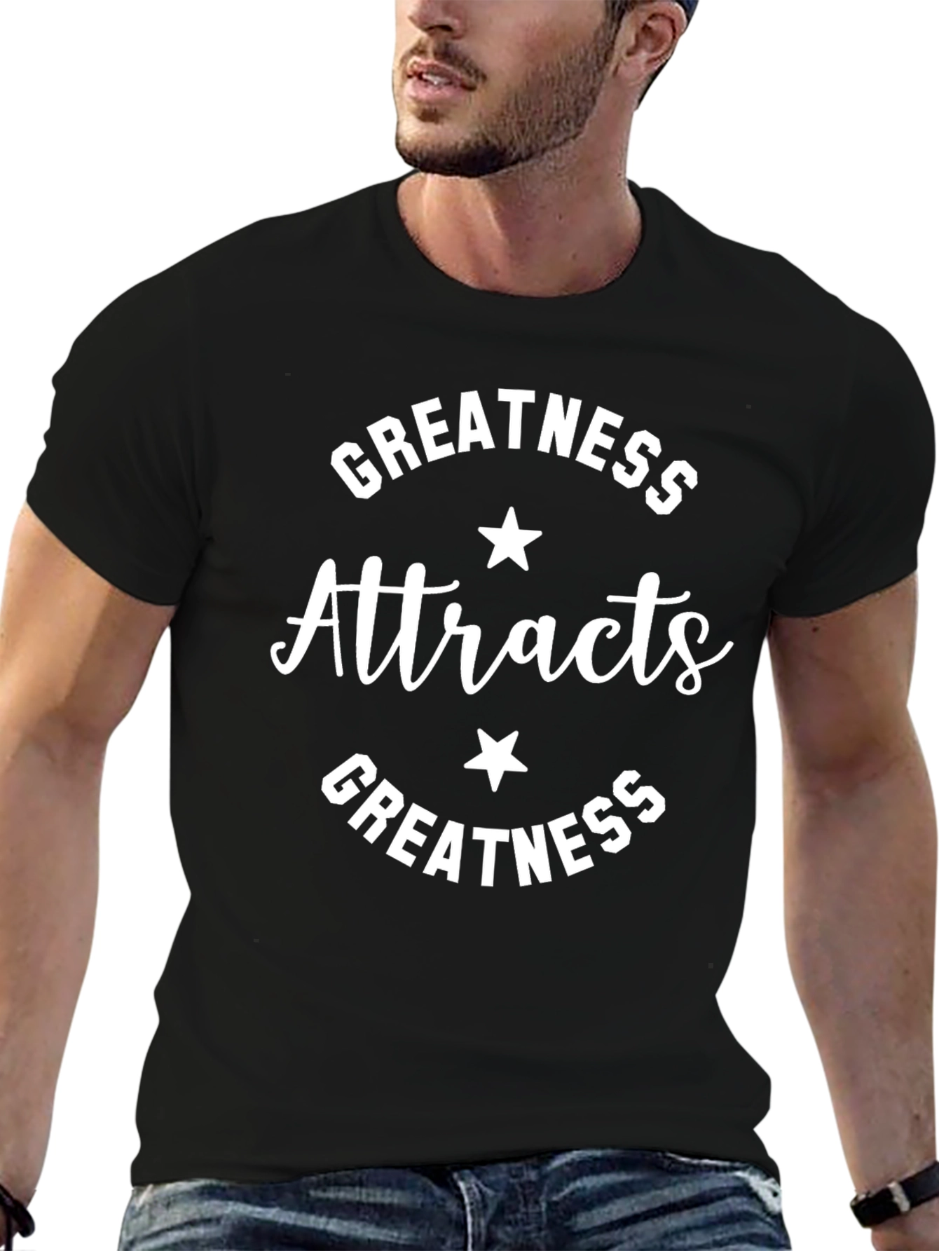 Greatness Attracts Greatness Black T-Shirt