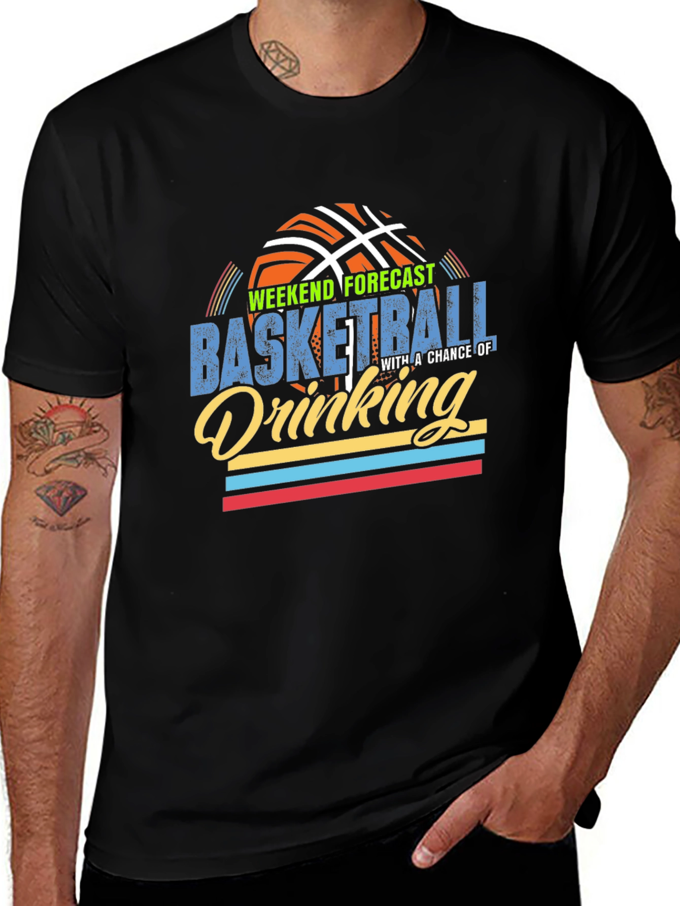 Basketball Weekend Forecast T-Shirt