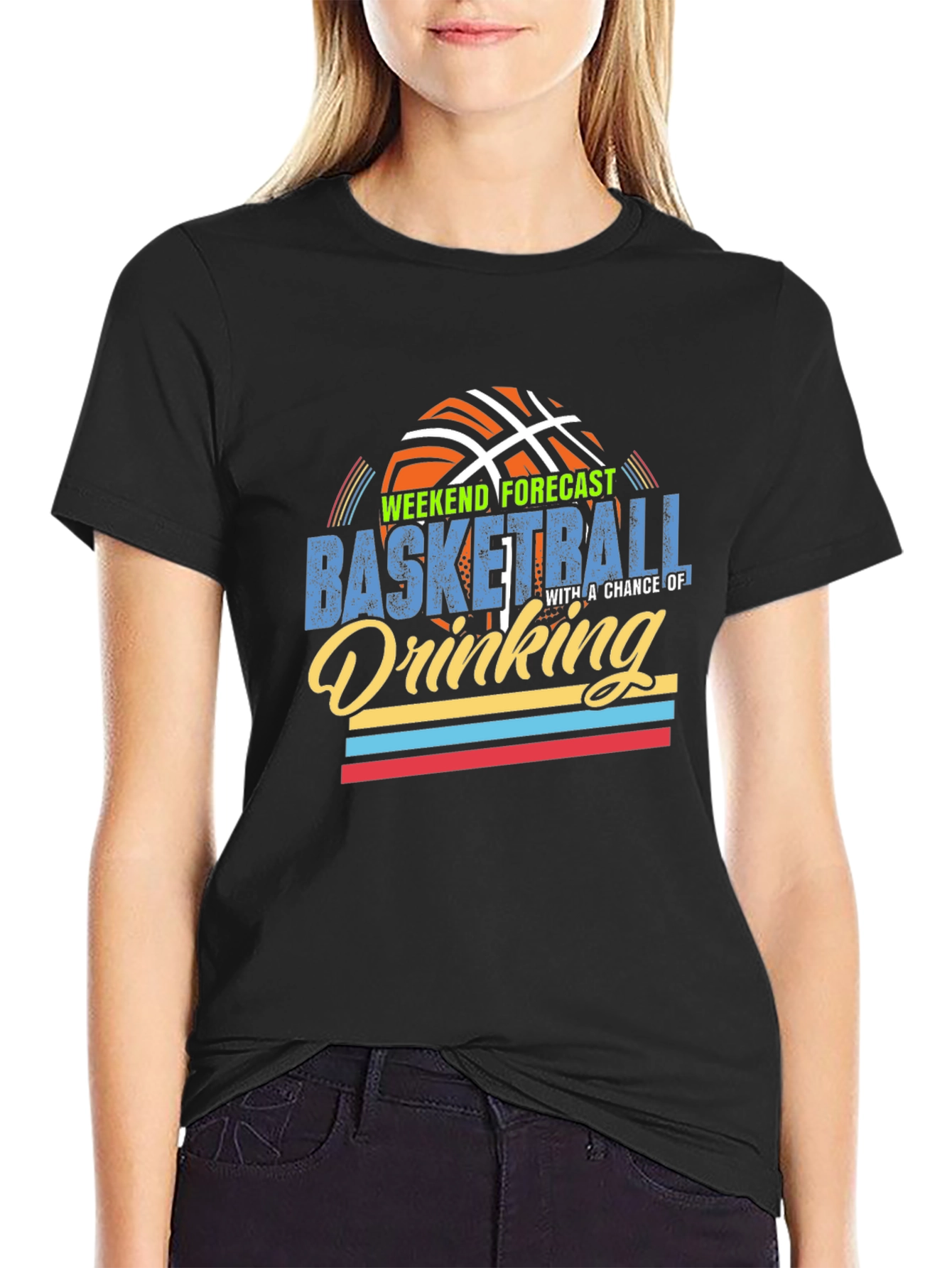 Basketball Weekend Forecast T-Shirt
