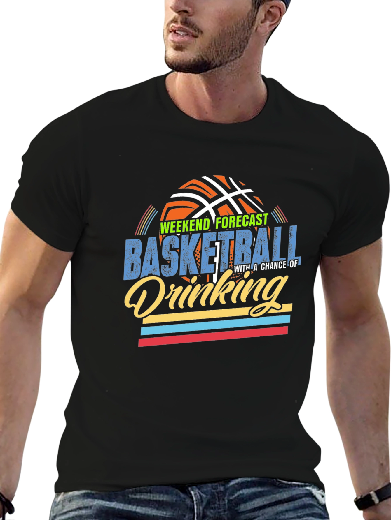 Basketball Weekend Forecast T-Shirt