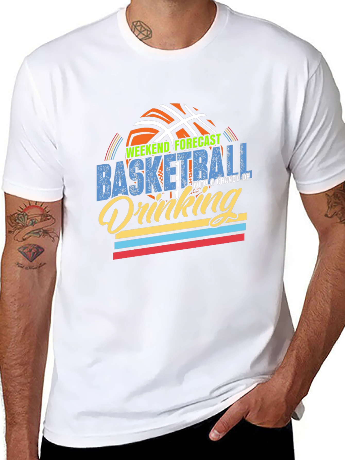 Basketball Weekend Forecast T-Shirt
