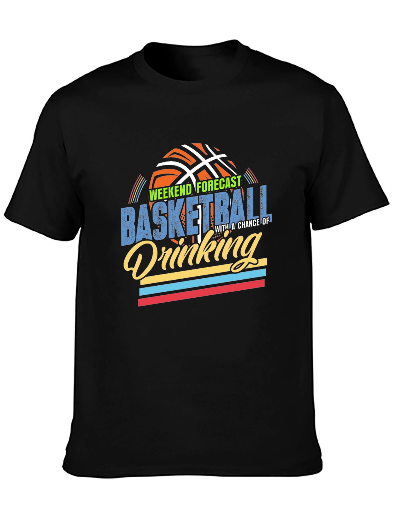 Basketball Weekend Forecast T-Shirt