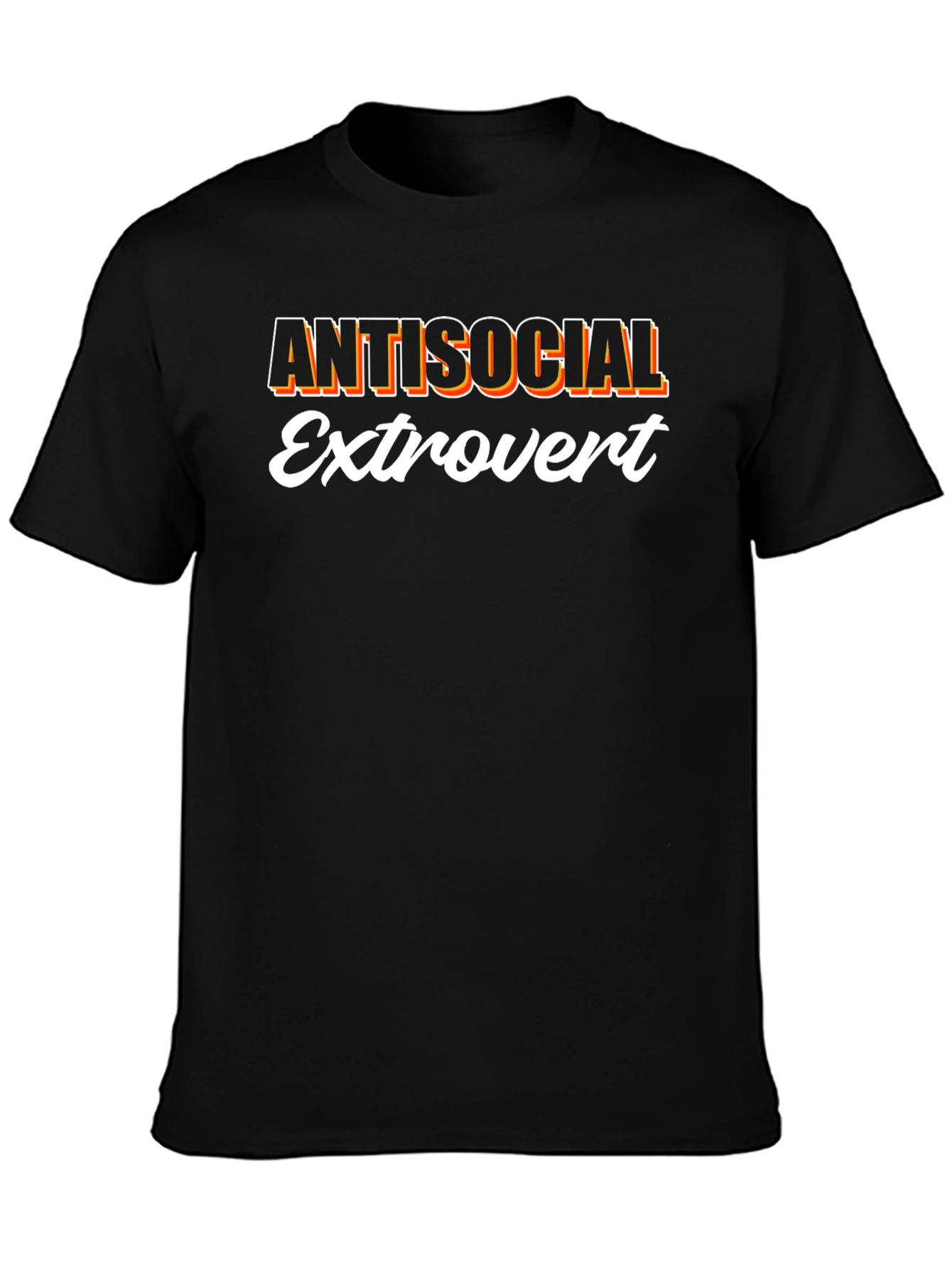 Antisocial Extrovert Graphic T-Shirt