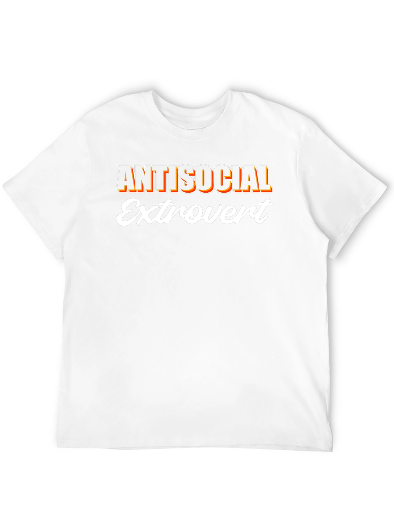 Antisocial Extrovert Graphic T-Shirt