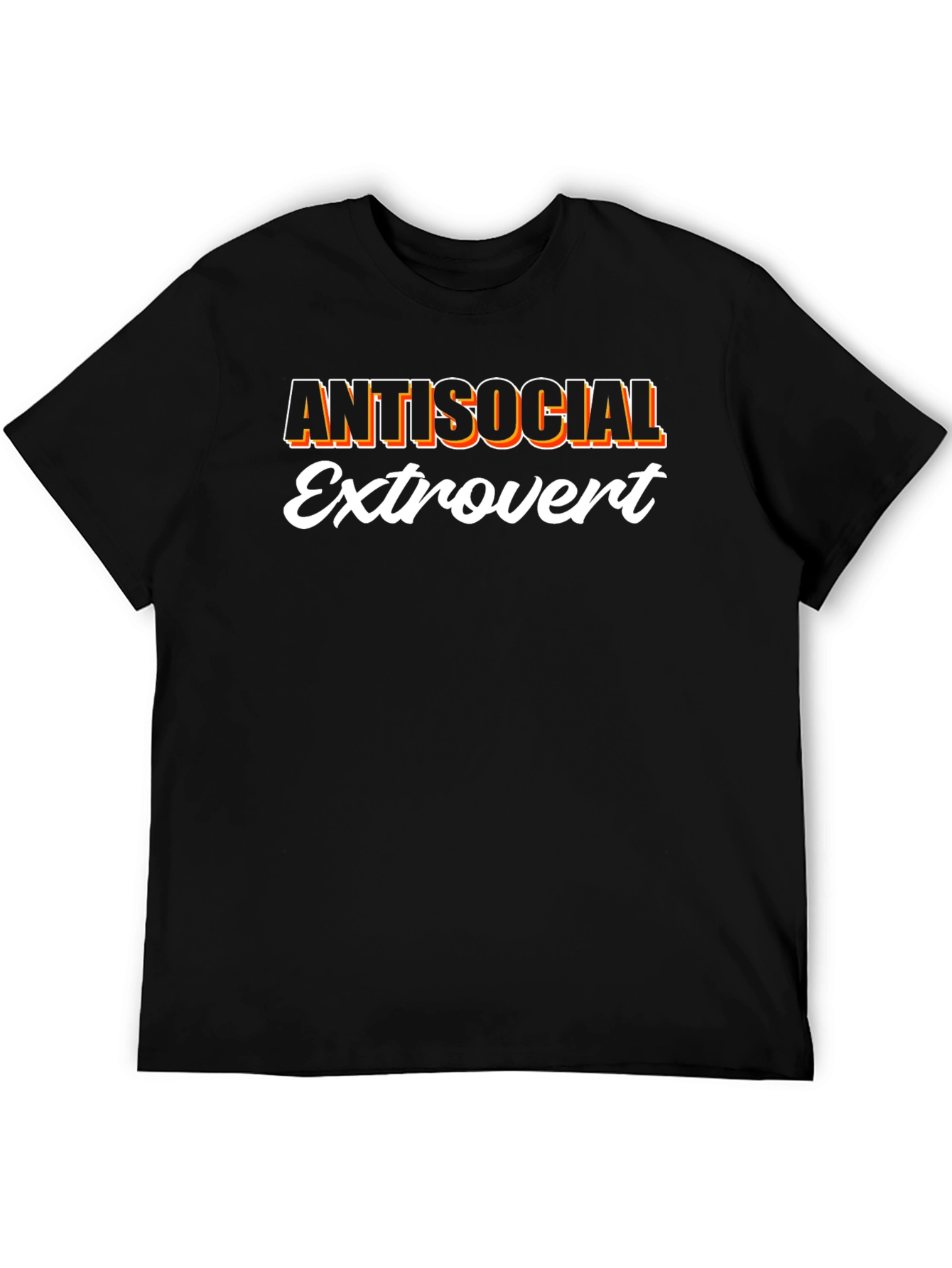 Antisocial Extrovert Graphic T-Shirt