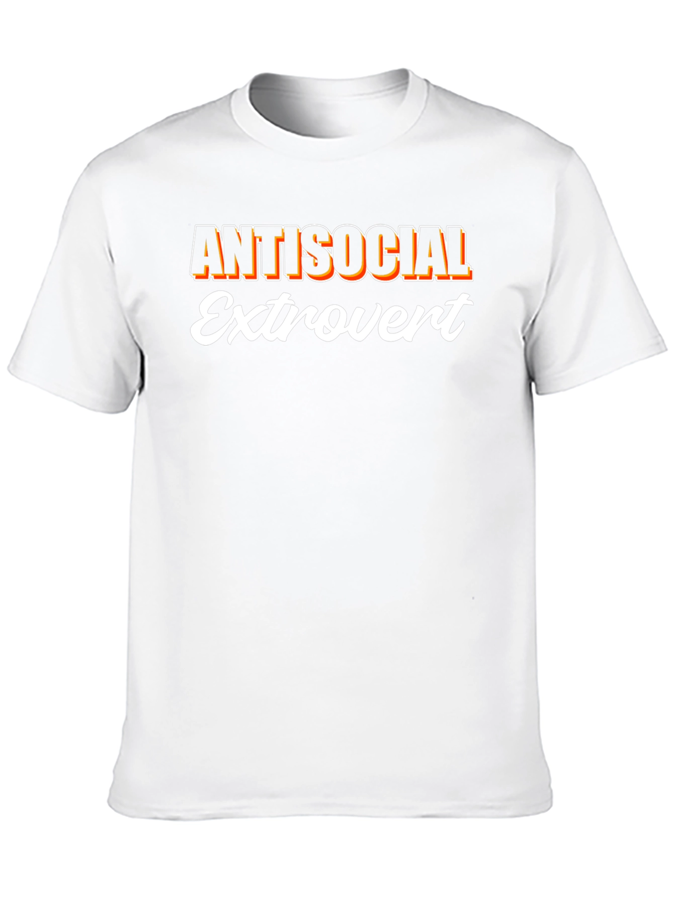 Antisocial Extrovert Graphic T-Shirt
