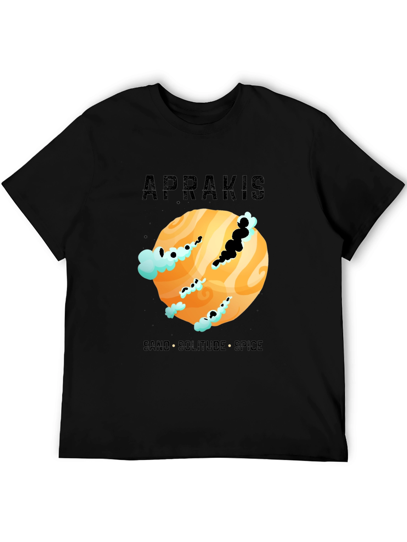 Aprakis Desert Planet Graphic T-Shirt