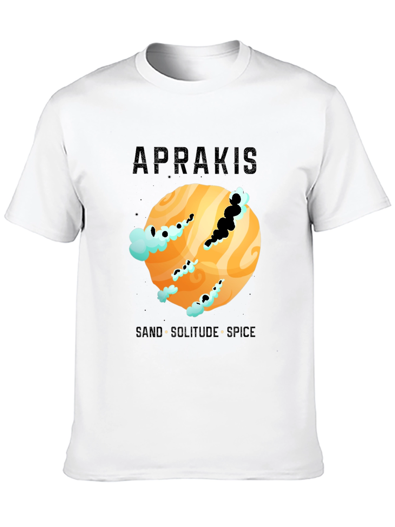 Aprakis Desert Planet Graphic T-Shirt