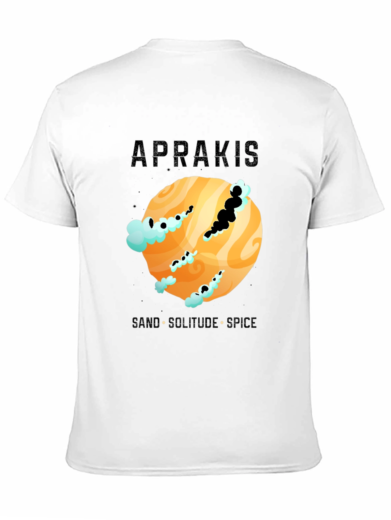 Aprakis Desert Planet Graphic T-Shirt