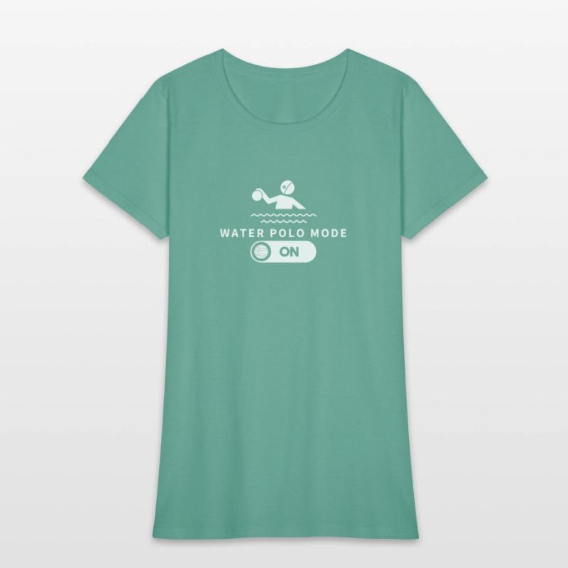 Water Polo Mode On Funny Water Polo Player