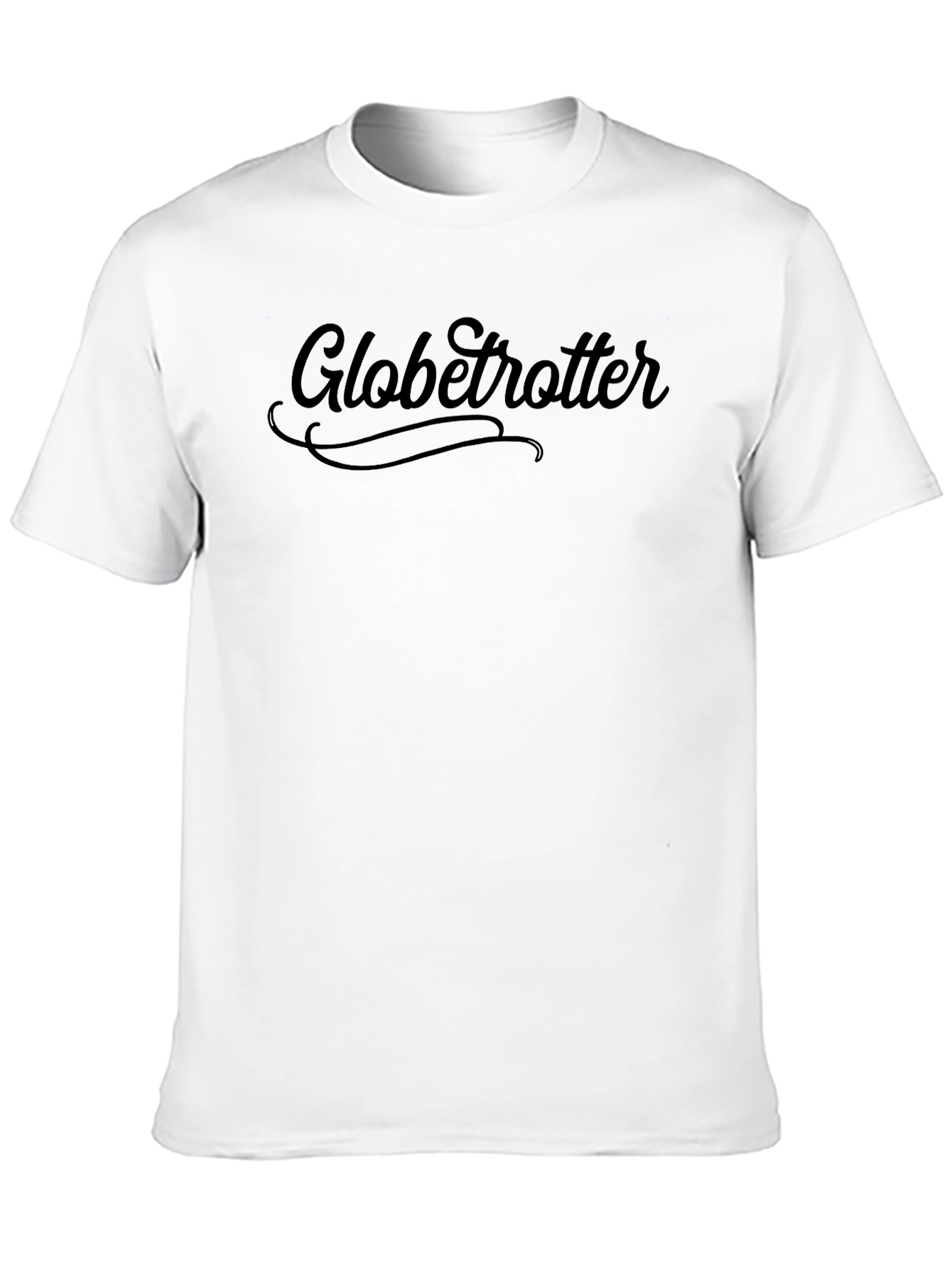 Globetrotter Black Graphic Tee