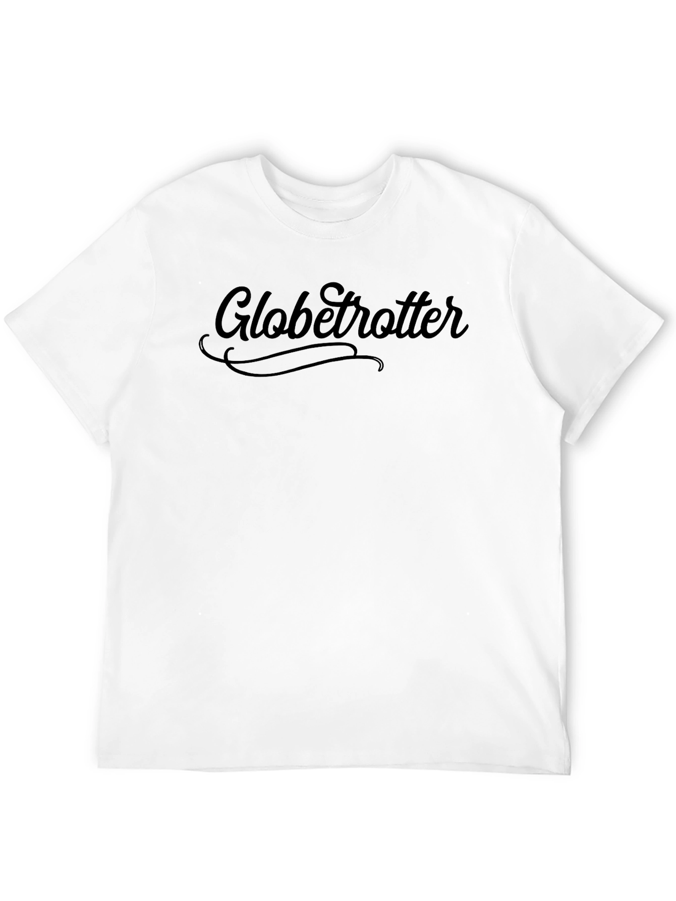Globetrotter Black Graphic Tee