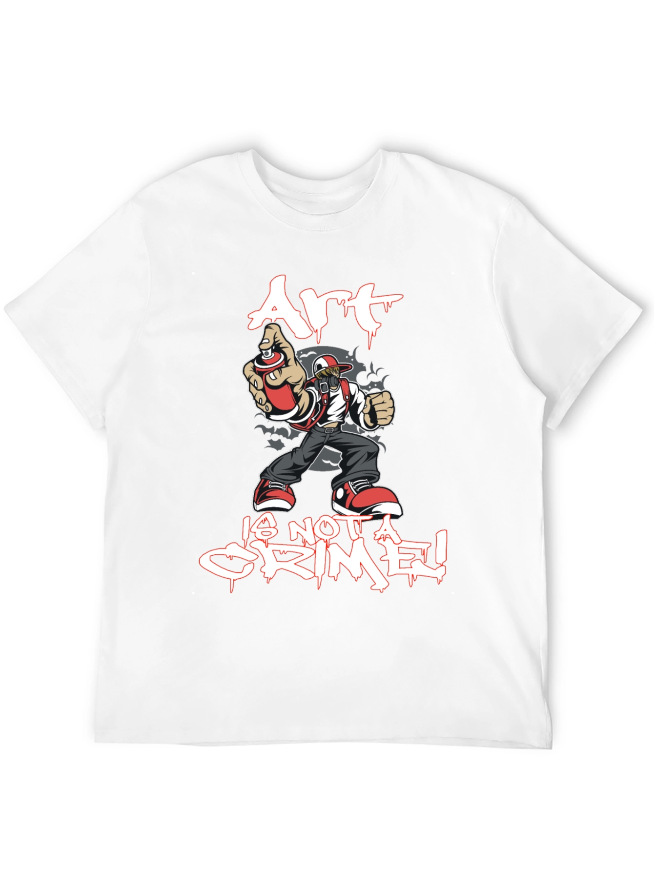 Art is Not a Crime Graphic T-Shirt