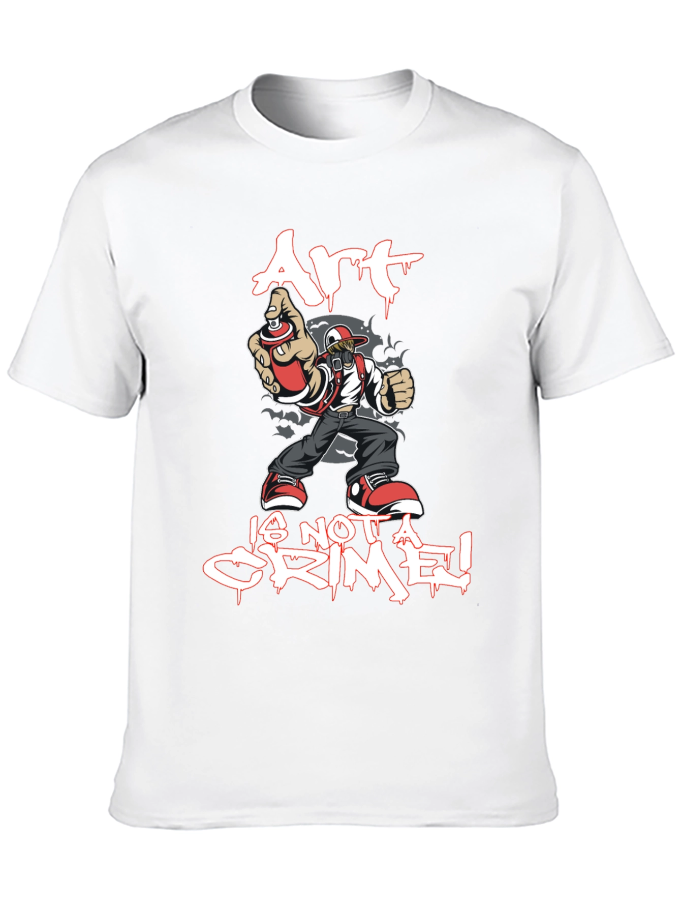Art is Not a Crime Graphic T-Shirt