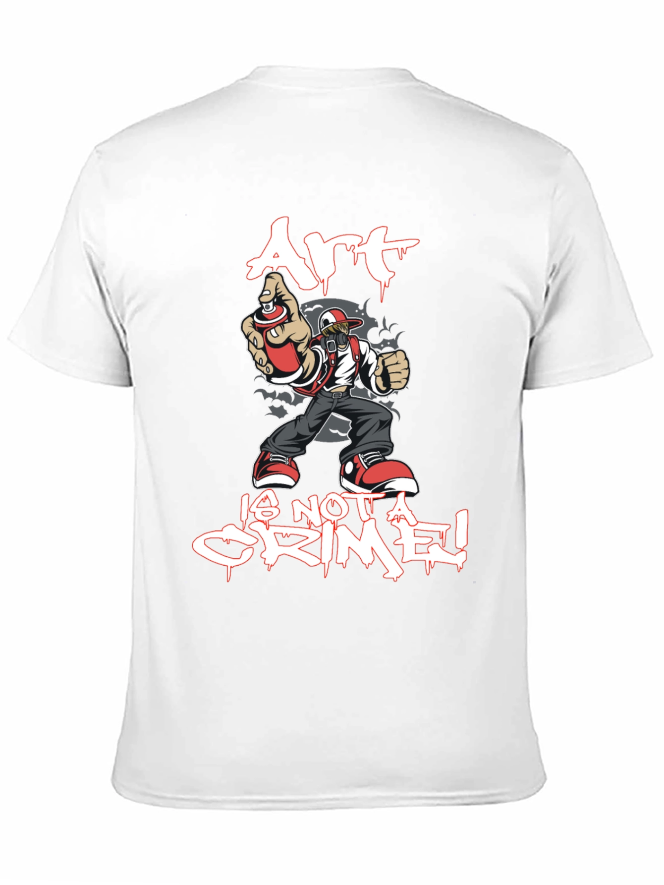 Art is Not a Crime Graphic T-Shirt