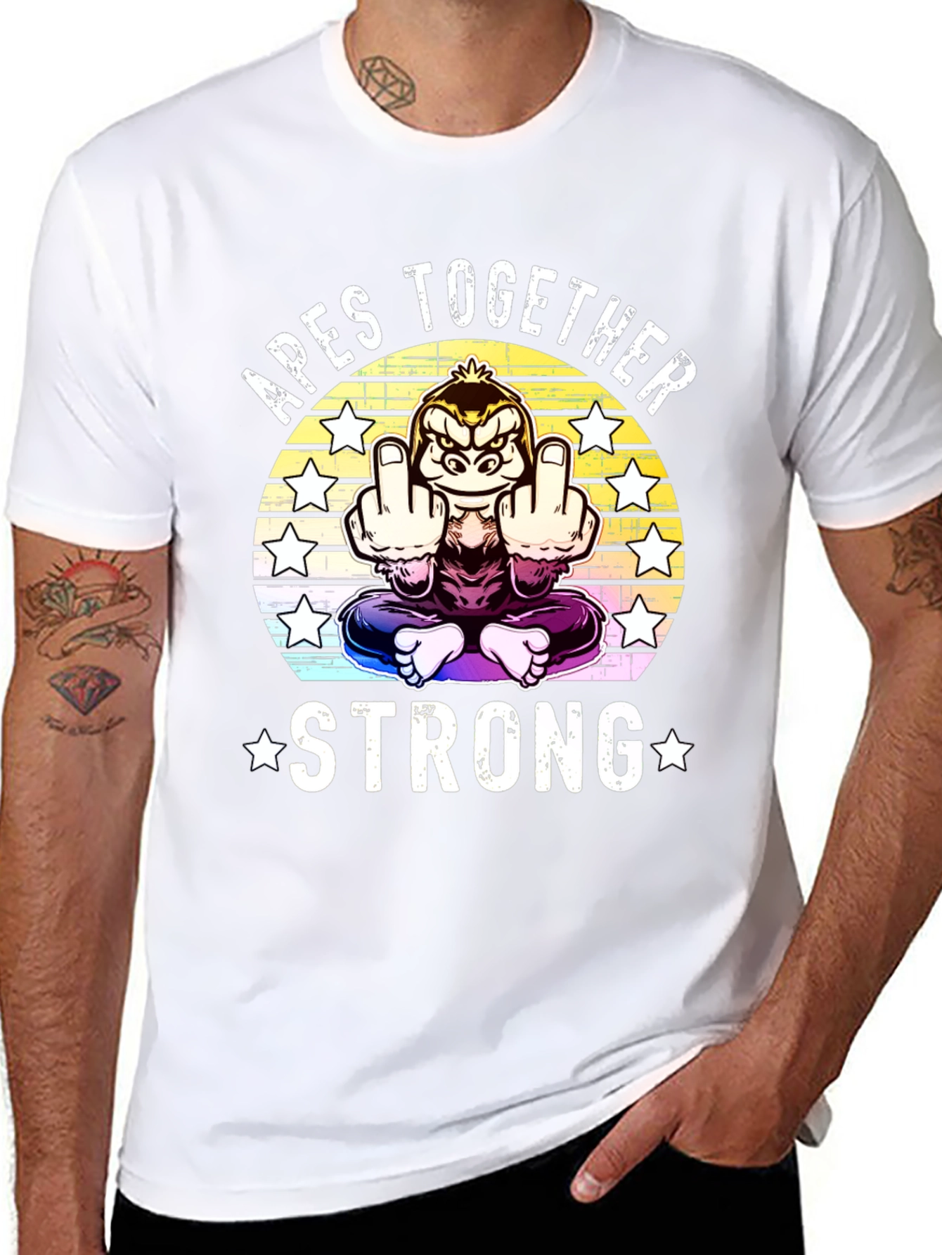 Apes Together Strong Graphic Tee