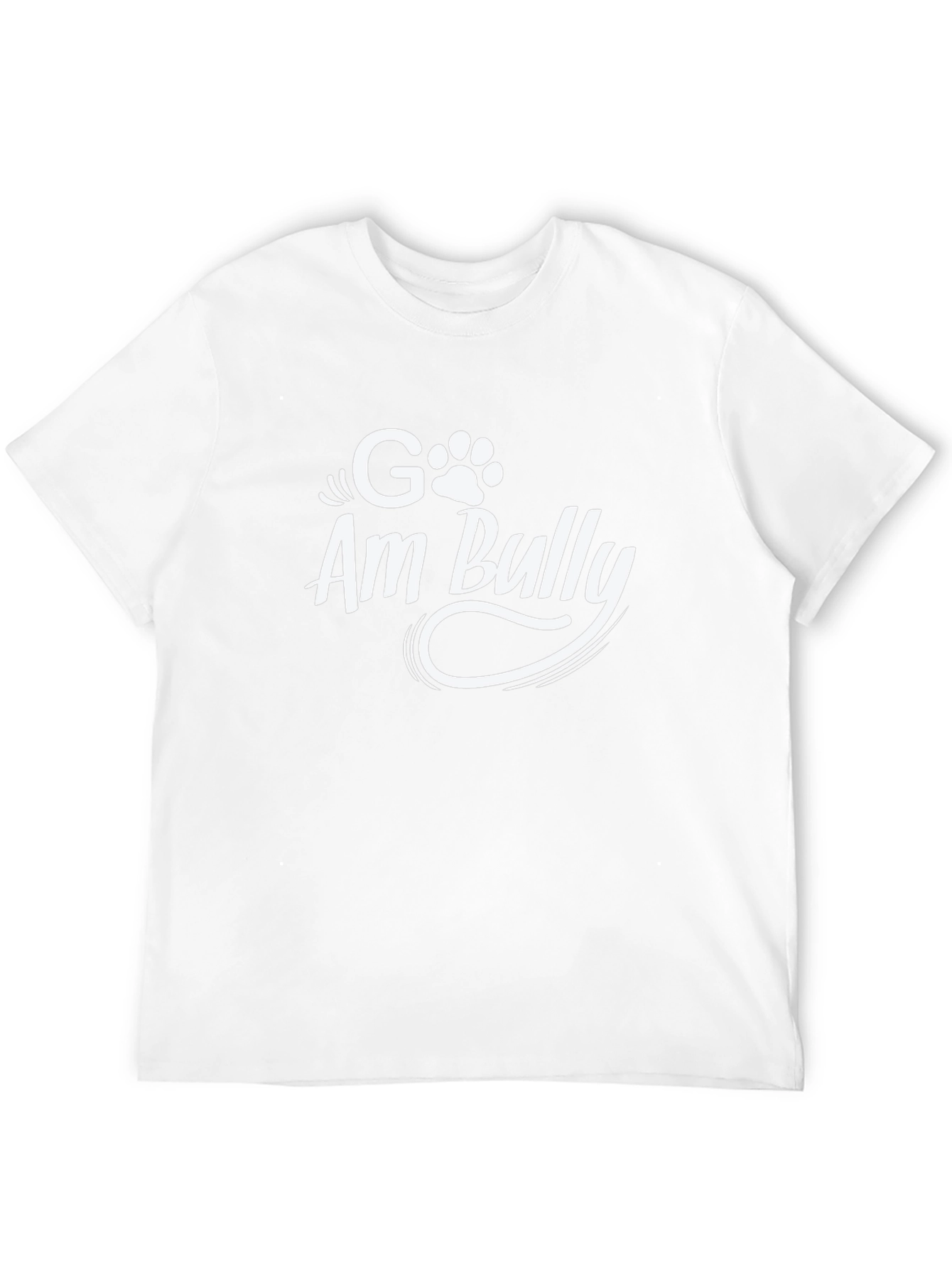 G Am Bully Black T-Shirt - Dog Lover Tee