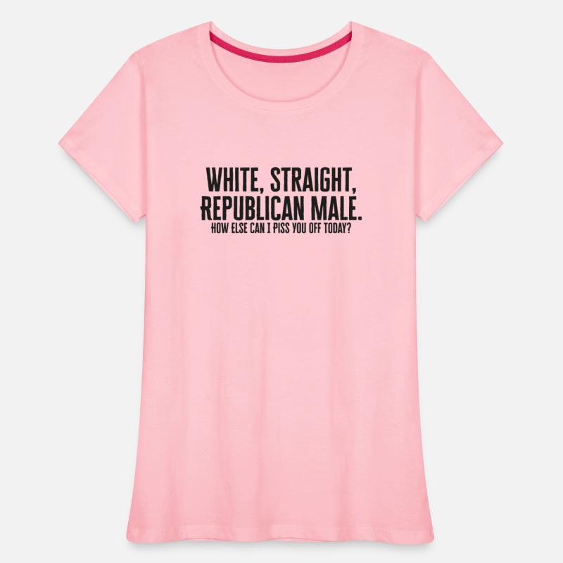 White, Straight, Republican Male How Else Can I Pi