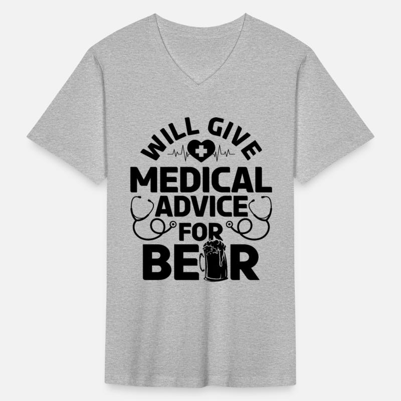 Will Give Medical Advice For Beer - Funny Doctor