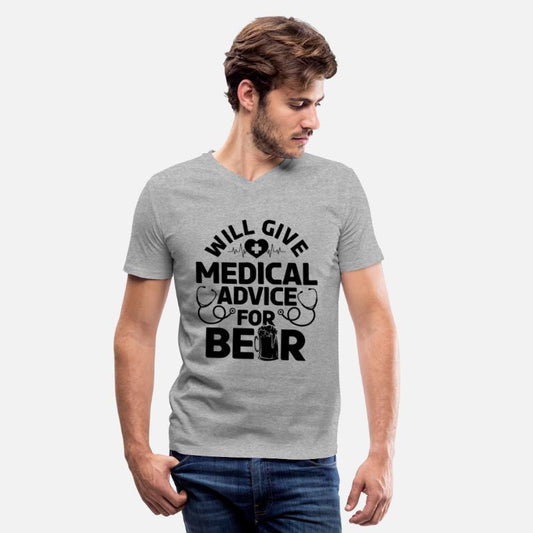 Will Give Medical Advice For Beer - Funny Doctor