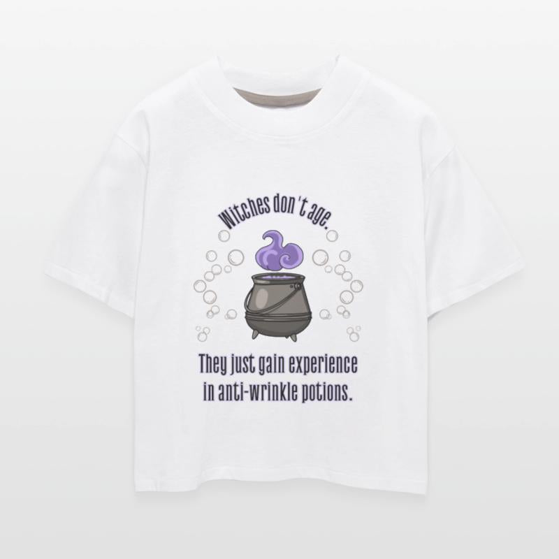 Witches don't age. They just gain experience