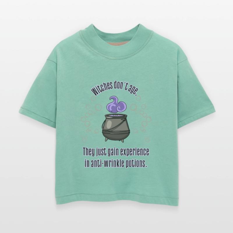 Witches don't age. They just gain experience