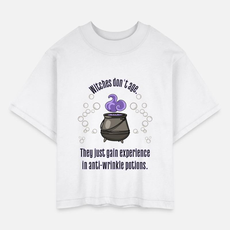 Witches don't age. They just gain experience