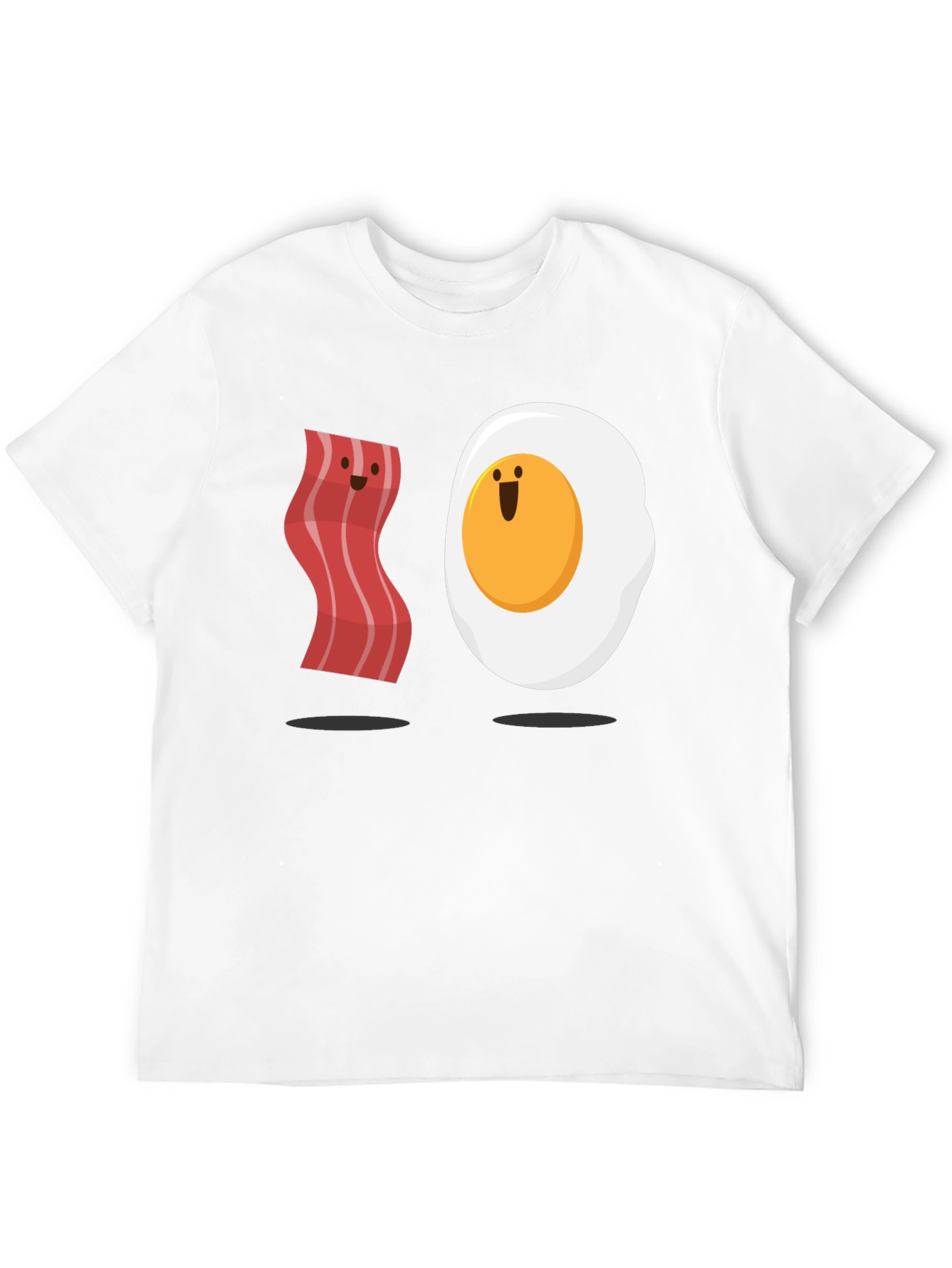 Bacon and Egg Funny Matching T-Shirt