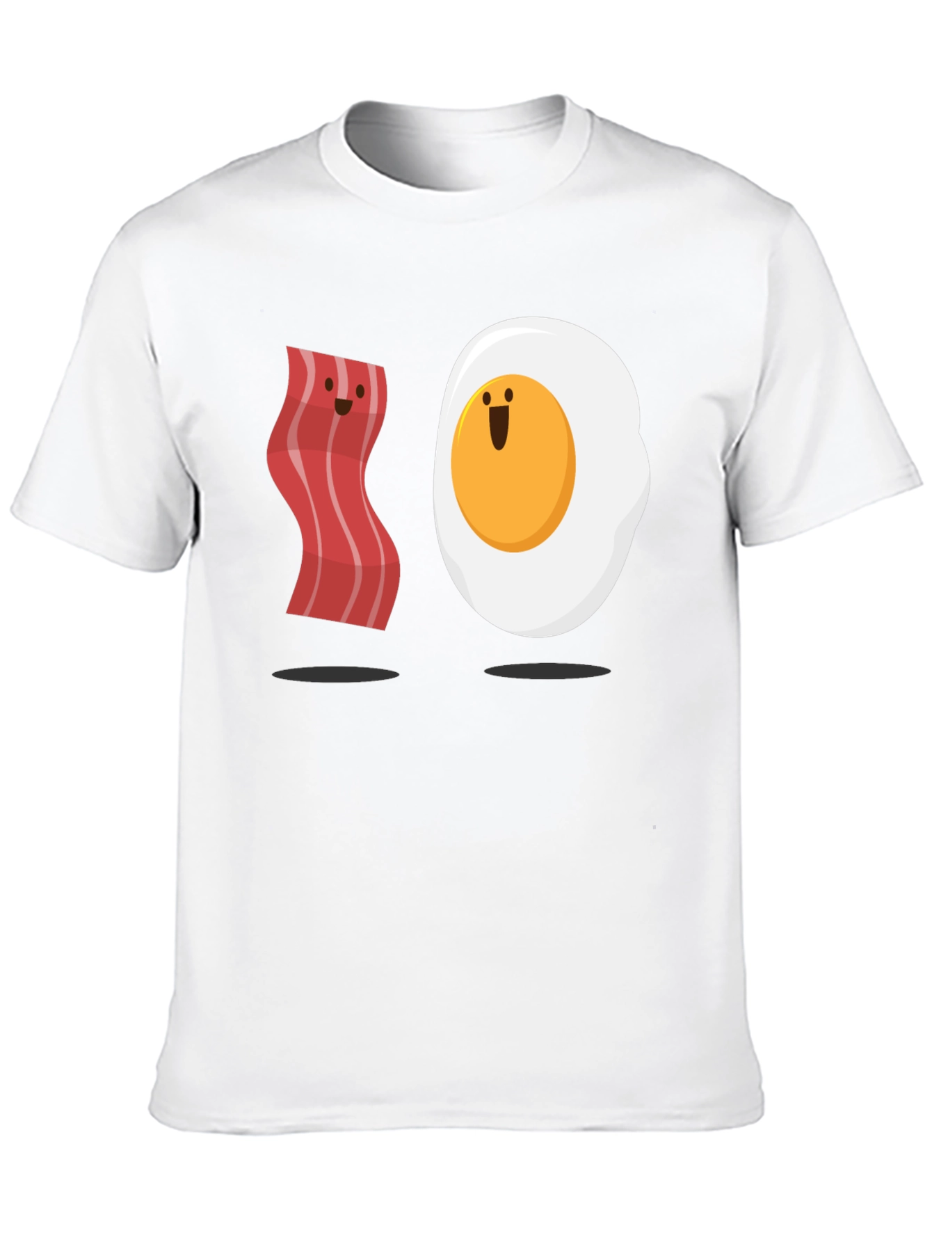 Bacon and Egg Funny Matching T-Shirt
