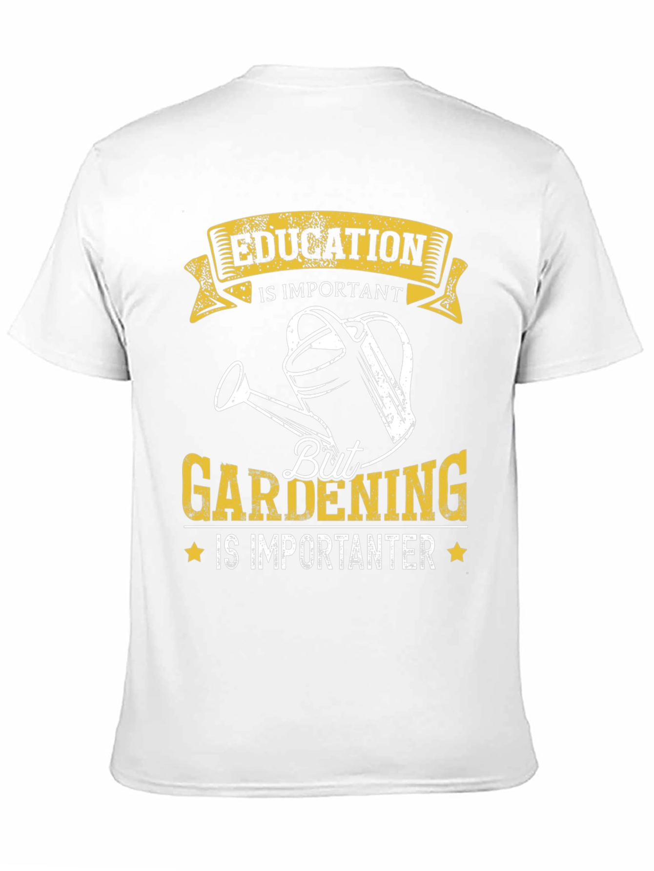 Gardening is Importanter T-Shirt - Funny Gardener Tee