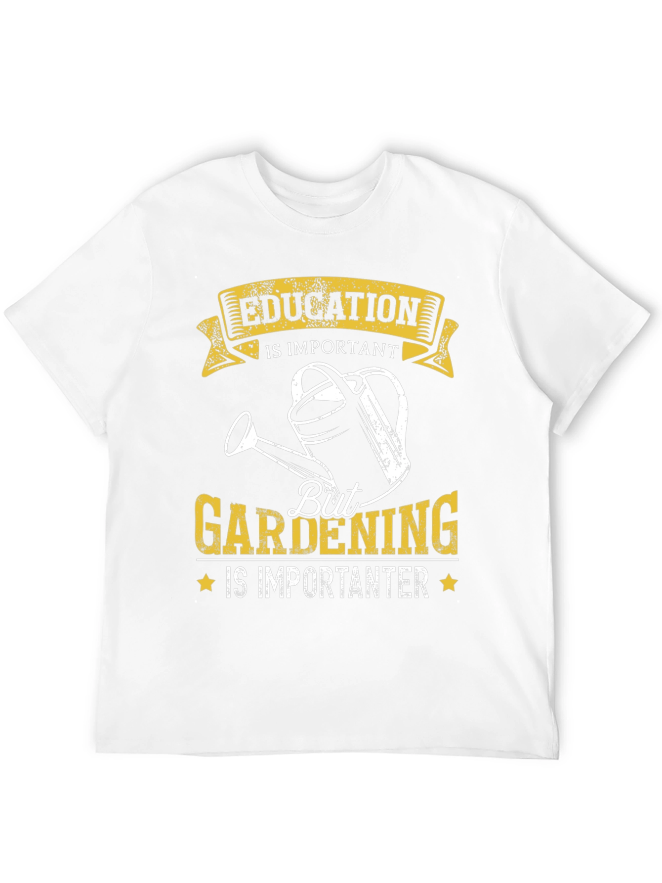 Gardening is Importanter T-Shirt - Funny Gardener Tee