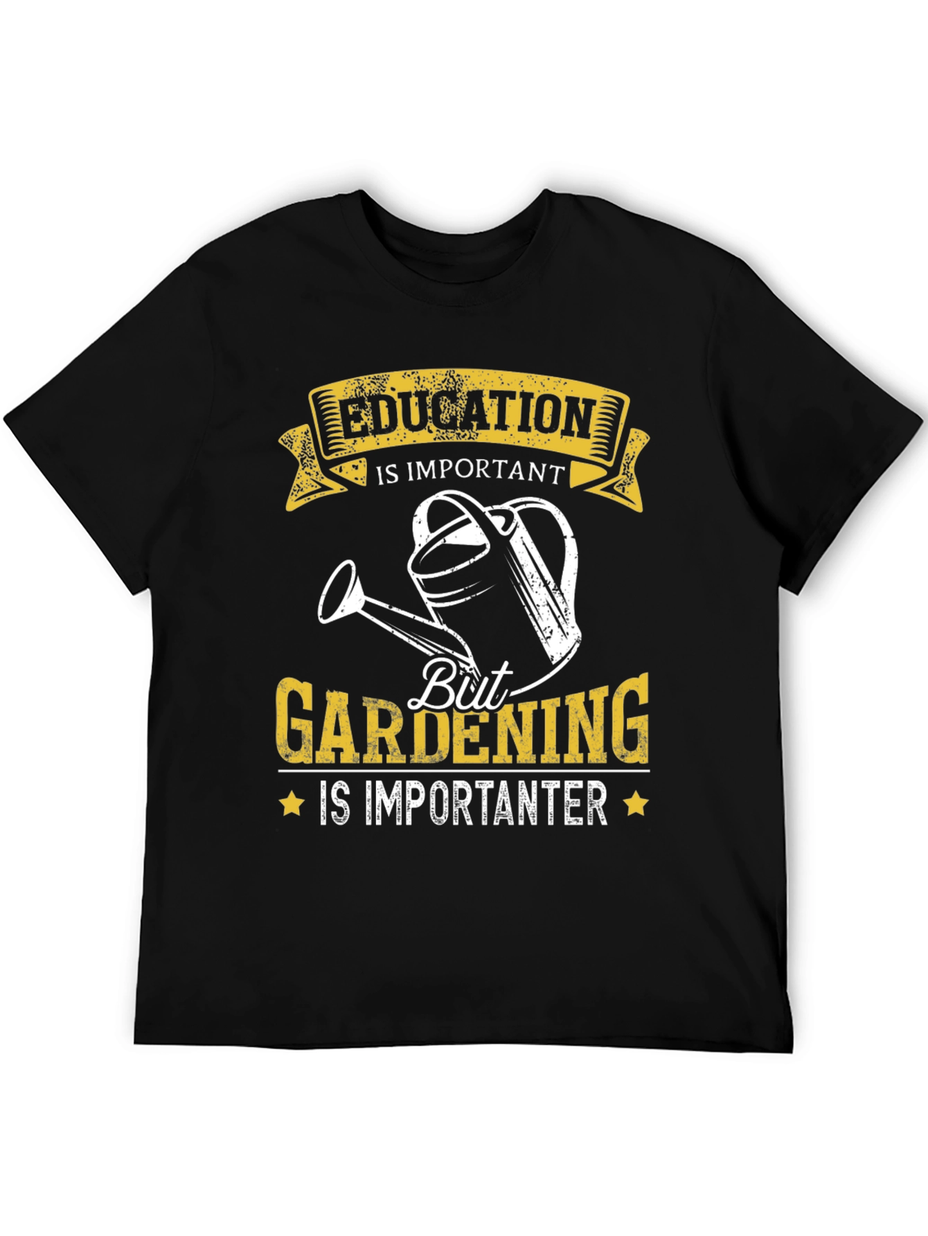 Gardening is Importanter T-Shirt - Funny Gardener Tee