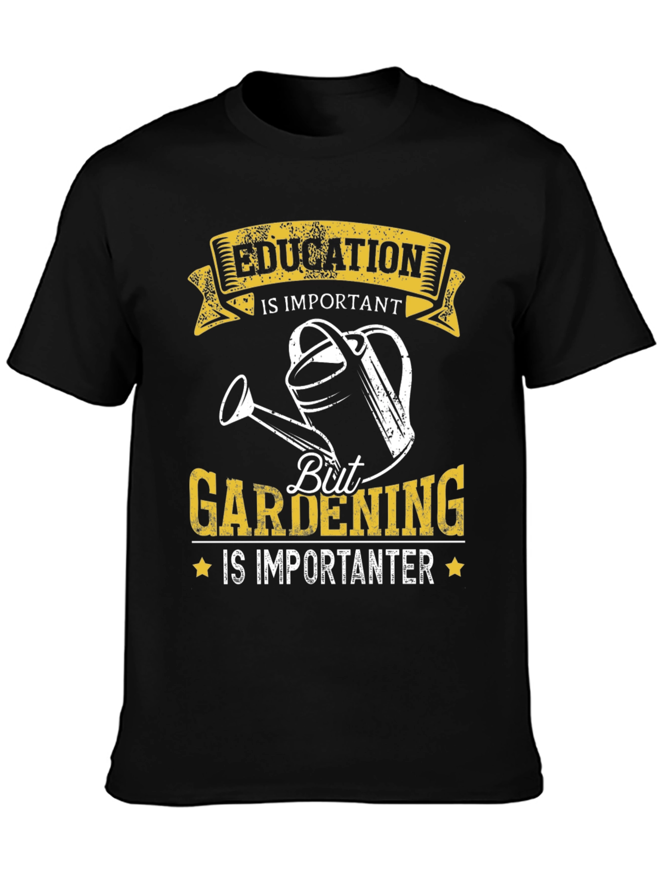 Gardening is Importanter T-Shirt - Funny Gardener Tee