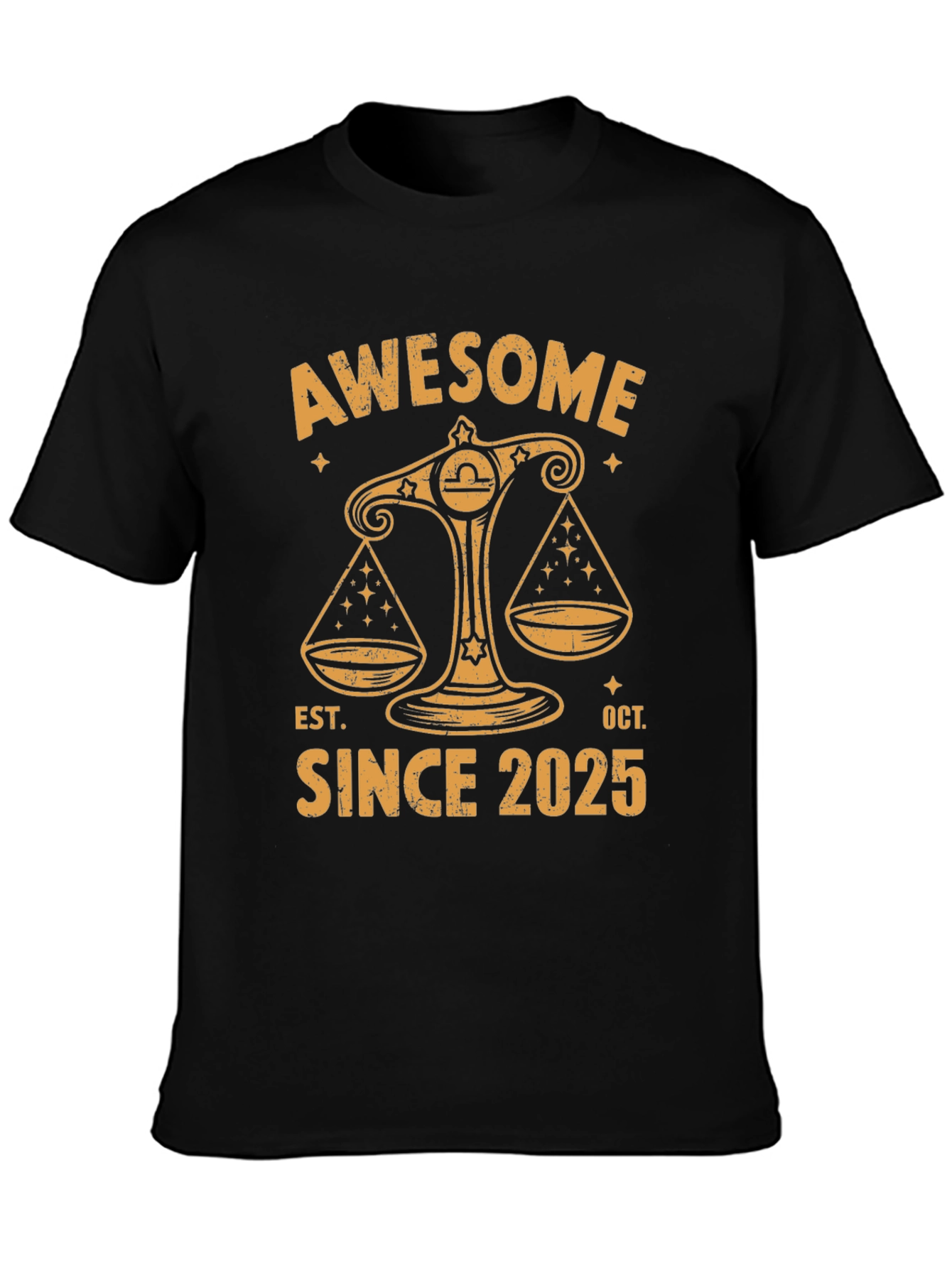 Awesome Libra Since 2025 T-Shirt