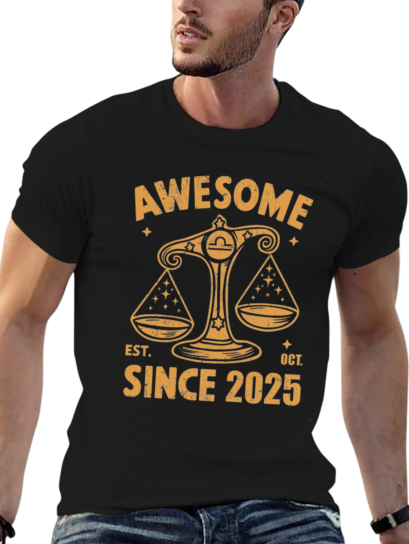 Awesome Libra Since 2025 T-Shirt
