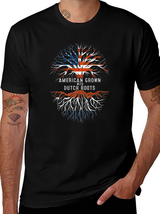American Grown With Dutch Roots T-Shirt