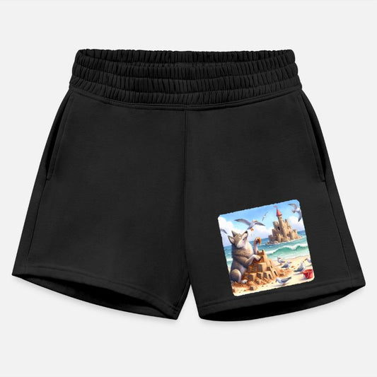 Wolf Building Sandcastle Fun Premium