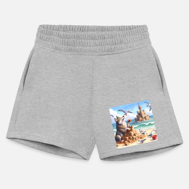 Wolf Building Sandcastle Fun Premium