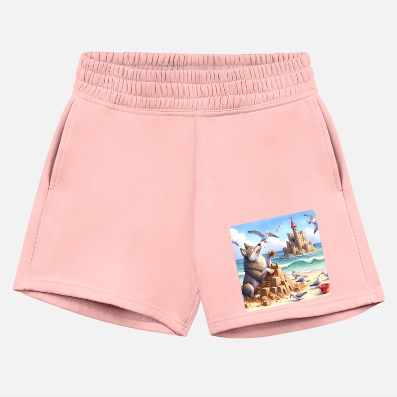 Wolf Building Sandcastle Fun Premium