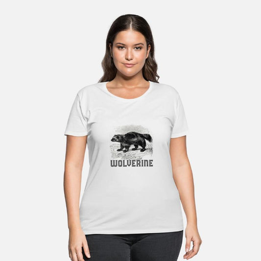 Wolverine Wild Animal unk Bear Mammal Habitat