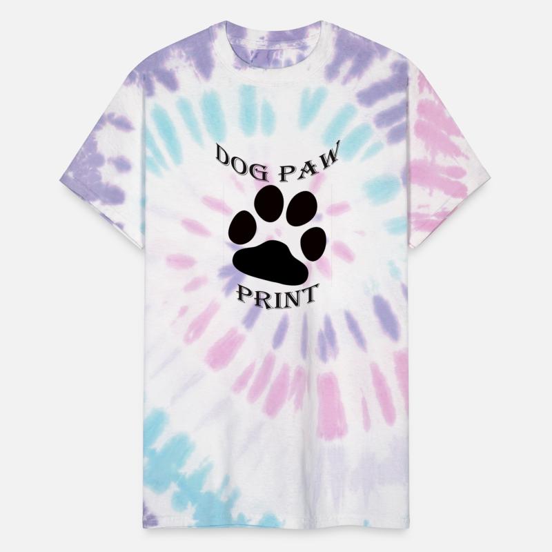 world animal day dog paw print t-shirt design