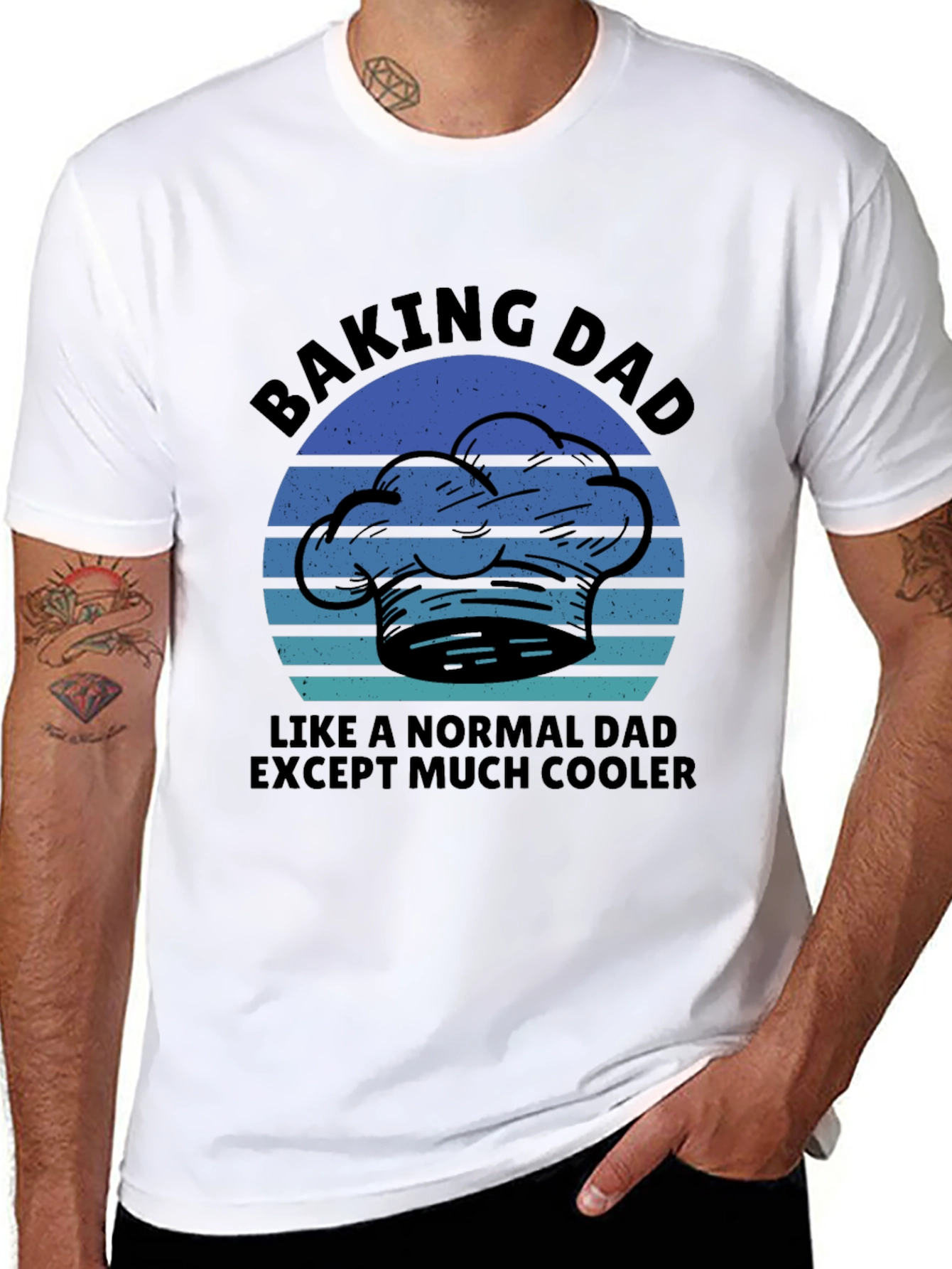 Baking Dad T-Shirt - Cool Chef Fathers Day Gift