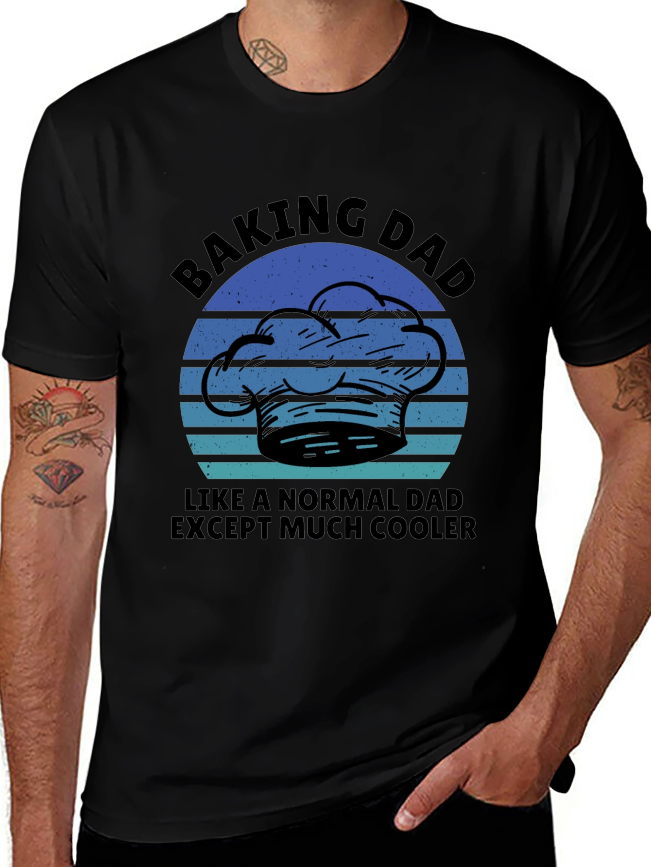 Baking Dad T-Shirt - Cool Chef Fathers Day Gift