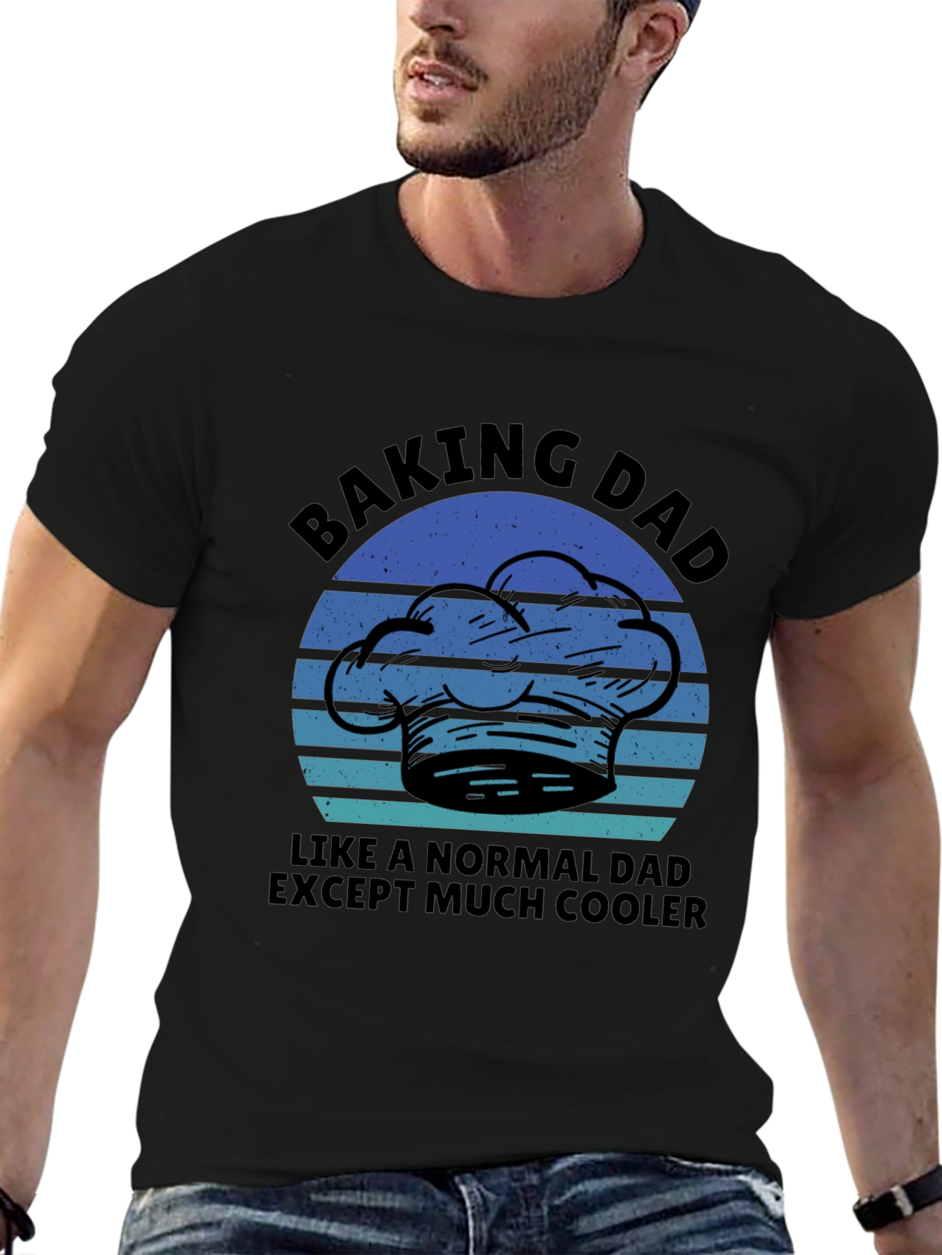 Baking Dad T-Shirt - Cool Chef Fathers Day Gift