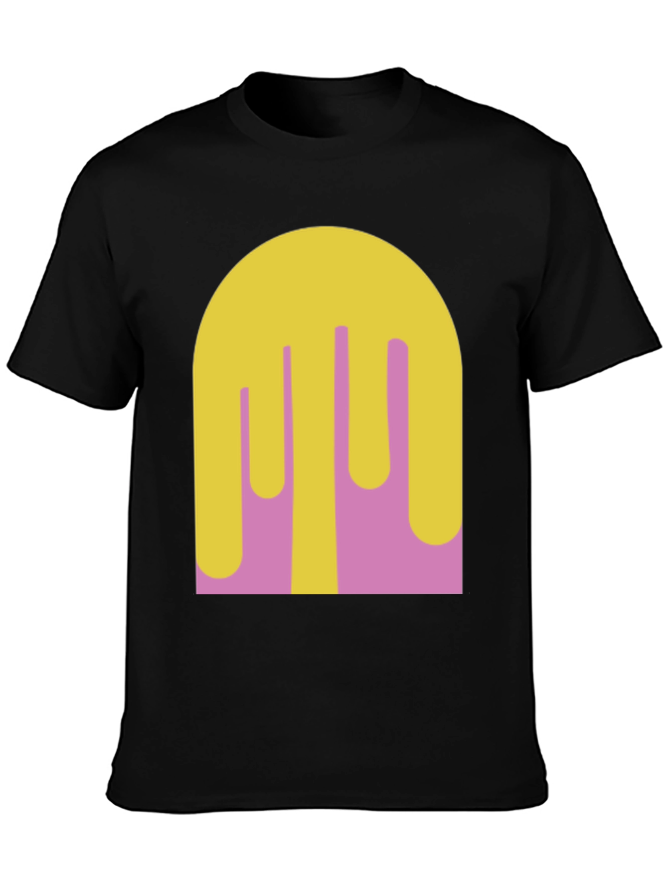 Abstract Drip Art Tee - Modern Graphic Print