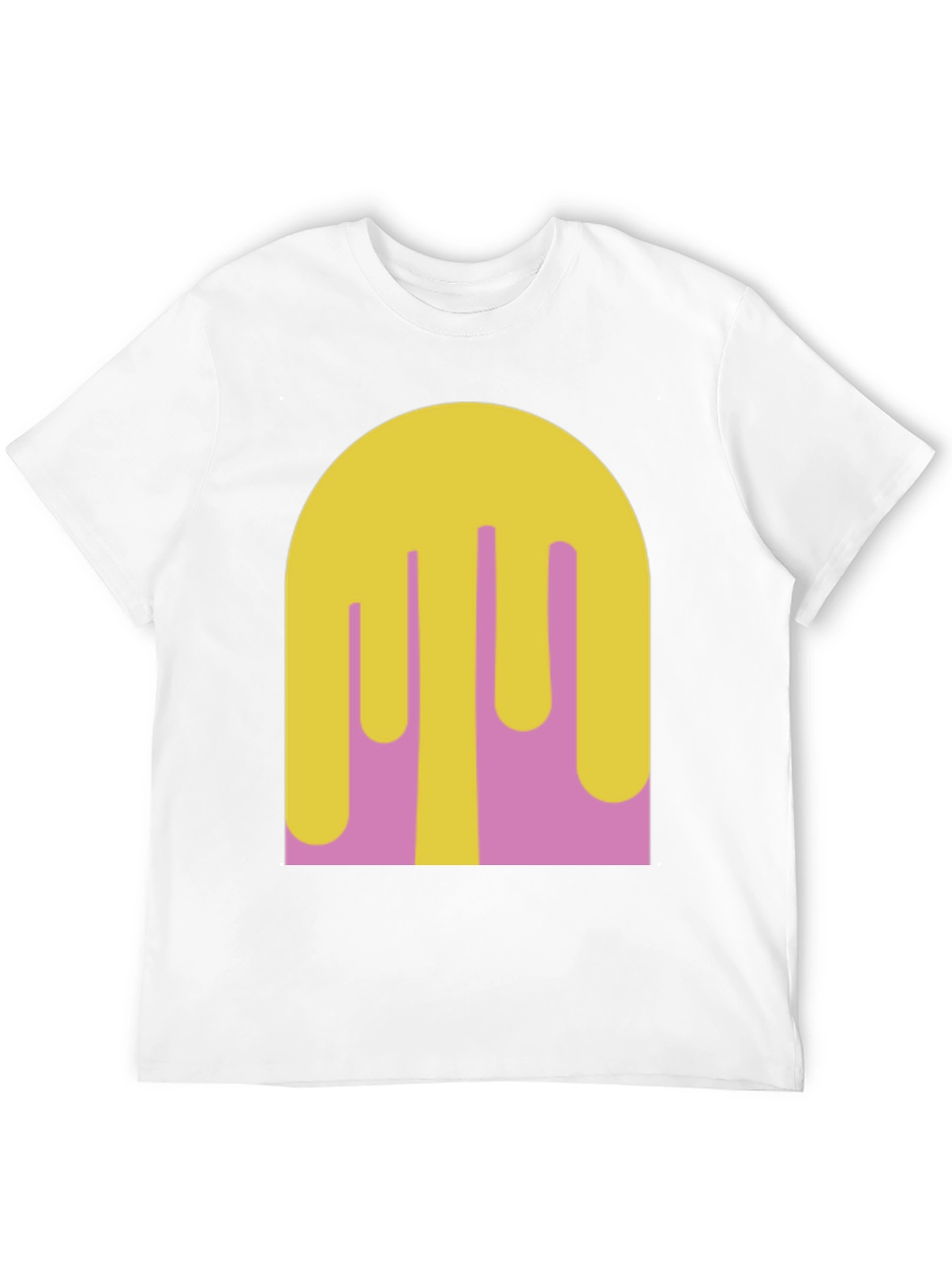 Abstract Drip Art Tee - Modern Graphic Print