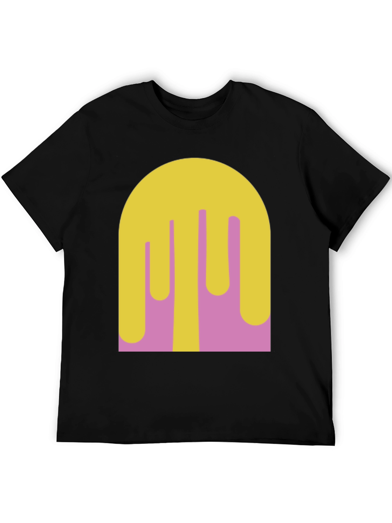 Abstract Drip Art Tee - Modern Graphic Print