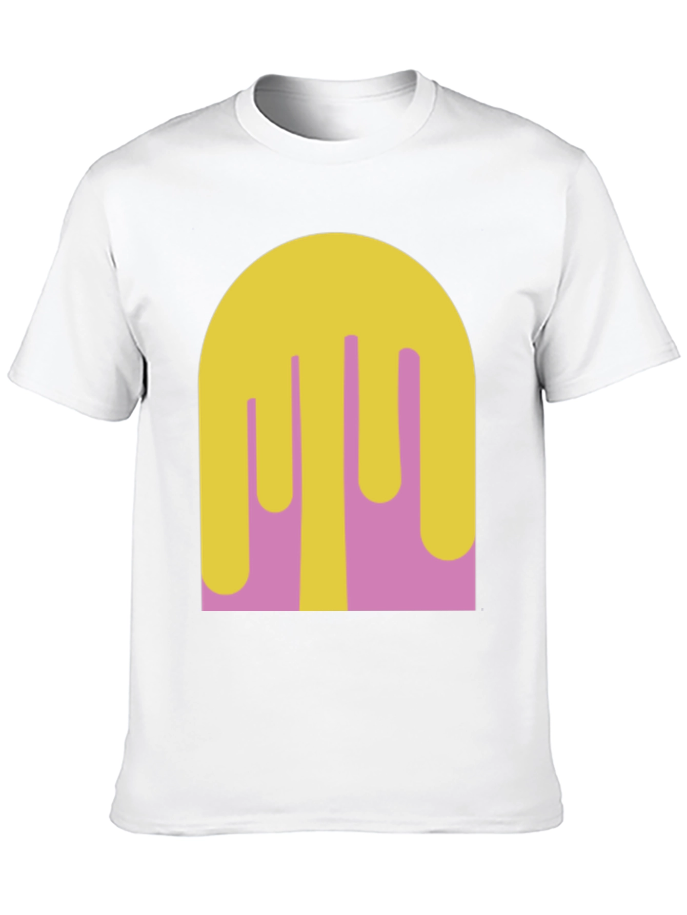 Abstract Drip Art Tee - Modern Graphic Print