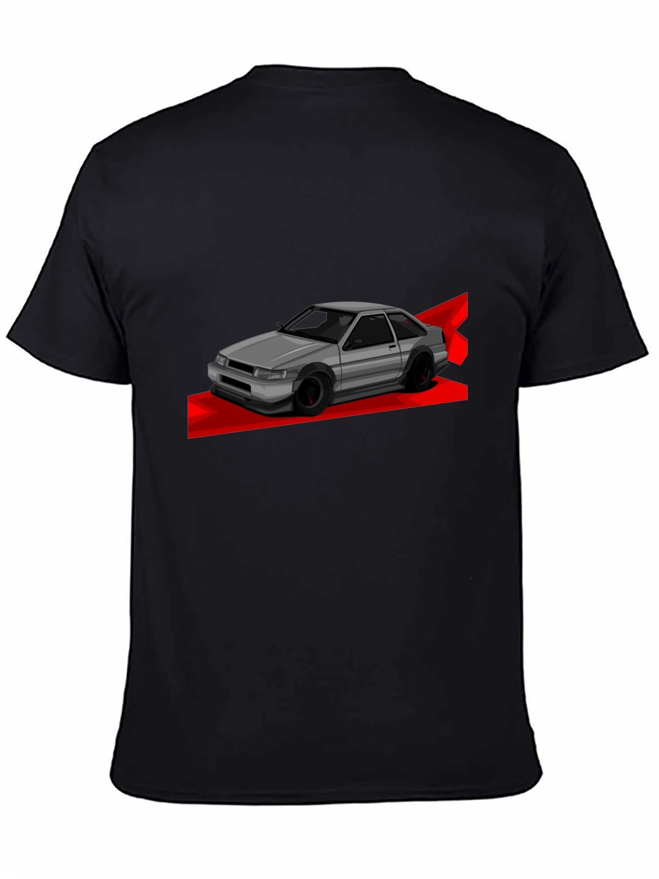 JDM Car Graphic T-Shirt - Black Cotton Tee